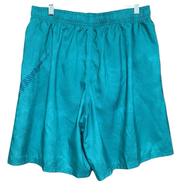 NIKE Solar Fade Energy Green Volley Bathing Suit Trunk Short XL - Picture 2 of 7